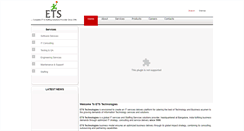 Desktop Screenshot of ets-staffing.com